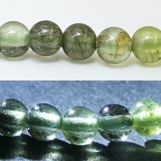 画像2: ルドウィジャイトインペリドット ブレスレット 5mm パキスタン産 【一点もの】 Peridot 8月誕生石 カンラン石 ルチルペリドット ルドウィヒ石 お守り 浄化 ヒーリング 天然石 パワーストーン カラーストーン (2)