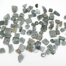 画像2: さざれ 100g 北海道青石 日本銘石 北海道産 HOKKAIDO Blue Stone 天然石 パワーストーン カラーストーン (2)