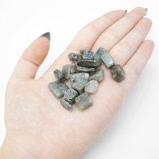 画像3: さざれ 100g 北海道青石 日本銘石 北海道産 HOKKAIDO Blue Stone 天然石 パワーストーン カラーストーン (3)