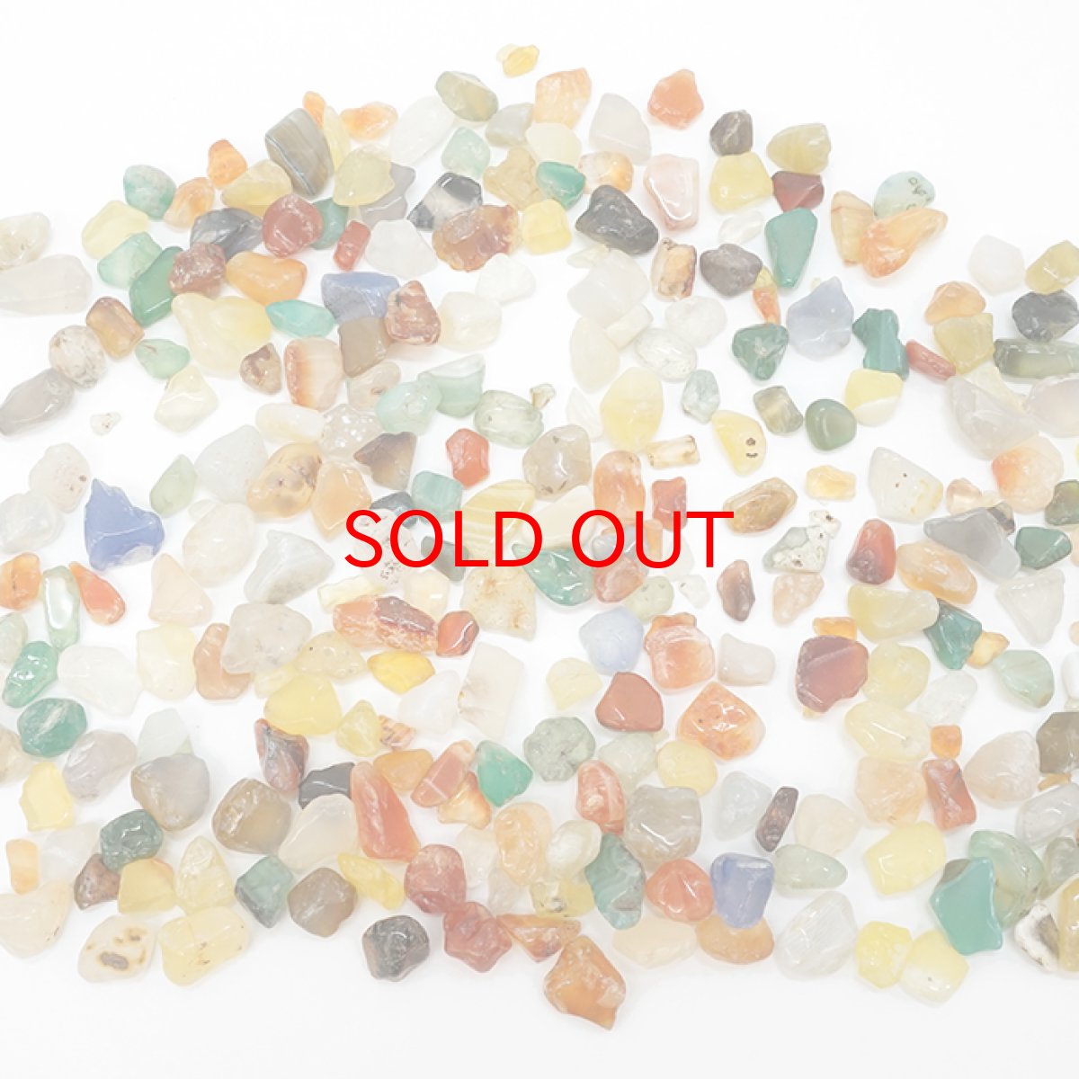 画像2: さざれ 100g MIXアゲート agate アゲート めのう 瑪瑙 詰め合わせ 多彩 カラフル 天然石 パワーストーン カラーストーン (2)