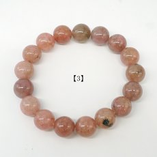 画像7: 愛知ロードナイトシリカ 約12mm Sランク ブレスレット AICHI Rhodonite Silica 愛知県産【1点もの】お守り 浄化 日本銘石 天然石 パワーストーン (7)