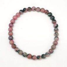 画像3: 愛知ロードナイト 5.5mm Sランク ブレスレット【1点もの】愛知県産 AICHI Rhodonite 恋愛運 仕事運 お守り 浄化 日本銘石 天然石 パワーストーン (3)