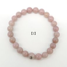 画像5: 愛知ロードナイトシリカ 約8mm Sランク ブレスレット AICHI Rhodonite Silica 愛知県産【1点もの】お守り 浄化 日本銘石 天然石 パワーストーン (5)