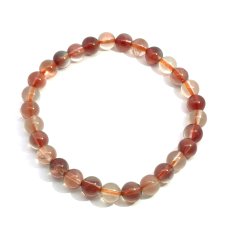 画像3: オレゴンサンストーン 7mm ブレスレット アメリカ・オレゴン州産 【一点もの】 Oregon Sunstone 太陽石 銅インクルージョン アベンチュレッセンス シラー 長石 天然石 パワーストーン カラーストーン (3)