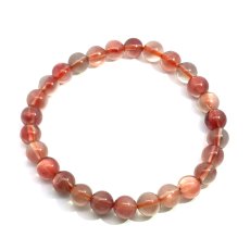 画像3: オレゴンサンストーン 7.5mm ブレスレット アメリカ・オレゴン州産 【一点もの】 Oregon Sunstone 太陽石 銅インクルージョン アベンチュレッセンス シラー 長石 天然石 (3)