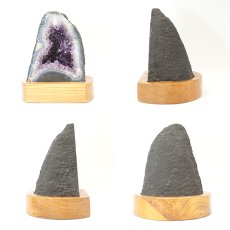 画像2: アメジストドーム 原石 2,550g ブラジル産【一点物】Amethyst 台付き 2月誕生石 鉱物 紫水晶 風水 ヒーリング 浄化 天然石 パワーストーン (2)