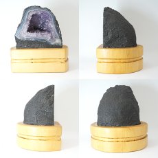 画像2: アメジストドーム 原石 3,100g ブラジル産【一点物】Amethyst 台付き 2月誕生石 鉱物 紫水晶 風水 ヒーリング 浄化 天然石 パワーストーン (2)