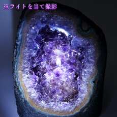 画像3: ウルグアイアメジスト 原石 312g ウルグアイ産【一点物】Amethyst 2月誕生石 鉱物 紫水晶 風水 ヒーリング 浄化 天然石 パワーストーン (3)