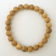 画像3: 神功楠(じんぐうくすのき) ブレスレット 8mm 福岡県 【日本銘木】47都道府県 JINGU Japanese Camphor 自社製 日本製 天然木 パワーズウッド (3)