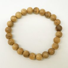 画像3: 兵庫楠(ひょうごくすのき) ブレスレット 8mm 兵庫県【日本銘木】47都道府県 HYOGO Japanese Camphor Laurel 自社製 日本製 天然木 パワーズウッド (3)