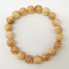 画像3: 綿津見神桧(わたつみのかみ ひのき) ブレスレット 10mm 長崎県【日本銘木】47都道府県 WATATSUMINOKAMI Japanese Cypress 自社製 日本製 天然木 パワーズウッド (3)