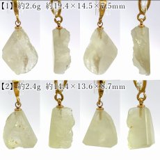 画像2: リビアングラス 原石 ペンダントトップ リビア砂漠産 【一点もの】 Libyan Glass 日本製 ステンレス ゴールド 隕石 天然ガラス  テクタイト 希少 レア お守り 浄化 アクセサリー ヒーリング 天然石 パワーストーン カラーストーン  (2)