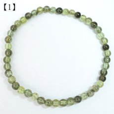 画像3:  ルドウィジャイトインペリドット ブレスレット 4.5mm パキスタン産 【一点もの】 Peridot 8月誕生石 カンラン石 ルチルペリドット ルドウィヒ石 お守り 浄化 ヒーリング 天然石 パワーストーン カラーストーン  (3)