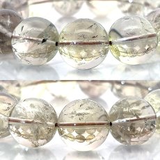 画像2: アイリスクォーツ ブレスレット 18-19mm ブラジル産 【一点もの】 Iris Quartz スモーキークォーツ シトリン 水晶 クォーツ お守り 浄化 アクセサリー ヒーリング 天然石 パワーストーン カラーストーン (2)