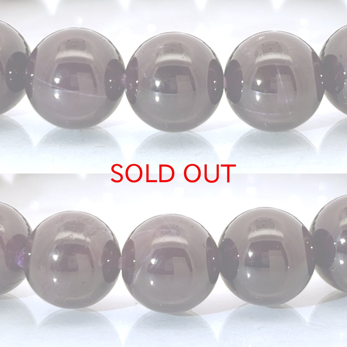 画像2: スターガーネット ブレスレット 9.5mm ブラジル産 【一点もの】 Star Garnet ガーネット 柘榴石 スター効果 1月誕生石 お守り 浄化 アクセサリー ヒーリング 天然石 パワーストーン カラーストーン (2)