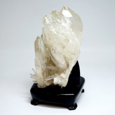 画像3: 水晶 原石 ペルー産 ムンドヌエボ鉱山 クラスター 【 一点もの 】 台付き Crystal 結晶 標本 希少 レア クリスタル クォーツ ポイント 浄化 内包物 お守り 天然石 パワーストーン  (3)