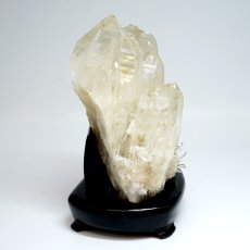 画像5: 水晶 原石 ペルー産 ムンドヌエボ鉱山 クラスター 【 一点もの 】 台付き Crystal 結晶 標本 希少 レア クリスタル クォーツ ポイント 浄化 内包物 お守り 天然石 パワーストーン  (5)