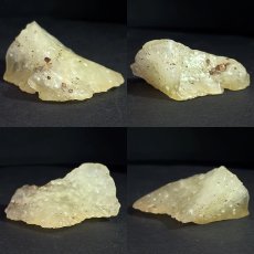 画像2: リビアングラス 原石 約11.3g リビア砂漠産【一点もの】Libyan Glass 隕石 天然ガラス テクタイト クリストバライト 希少 レア お守り 浄化 ヒーリング 天然石 パワーストーン カラーストーン  (2)