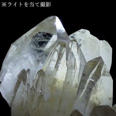 画像8: 水晶 原石 ペルー産 ムンドヌエボ鉱山 クラスター 【 一点もの 】 台付き Crystal 結晶 標本 希少 レア クリスタル クォーツ ポイント 浄化 内包物 お守り 天然石 パワーストーン  (8)