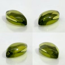 画像2: グリーンアンバー ルース1.0ct リトアニア産 マーキス Green Amber コレクション 標本 アンバー 琥珀 天然石 パワーストーン カラーストーン (2)