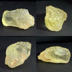 画像2: リビアングラス 原石 約20.5g リビア砂漠産【一点もの】Libyan Glass 隕石 天然ガラス テクタイト クリストバライト 希少 レア お守り 浄化 ヒーリング 天然石 パワーストーン カラーストーン  (2)