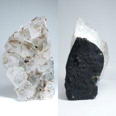 画像6:  カコクセナイト ファントム クラスター 原石 ブラジル産 【 一点もの 】 Quartz カコクセナイトインクォーツ 水晶 クリスタル クォーツ ポイント 結晶 浄化 内包物 鉱物 お守り 天然石 パワーストーン  (6)