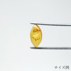 画像12:  バルティックアンバー ルース リトアニア産 マーキス【一点物】Baltic Amber コレクション 標本 アンバー 琥珀 内包物 オレンジ 天然石 パワーストーン カラーストーン (12)