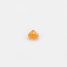 画像3: マンダリンガーネット ルース 0.20ct マダガスカル産 ラウンド【一点物】MandarinGarnet ガーネット 1月誕生石 コレクション 標本 オレンジ 鉱物 結晶 宝石 天然石 パワーストーン カラーストーン  (3)