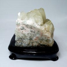 画像5: 共生鉱物 水晶 ドロマイト カルサイト パイライト 原石 ルーマニア産 クラスター 【 一点もの 】 台付き Quartz 共生 標本 希少 レア クリスタル クォーツ ポイント 浄化 内包物 お守り 天然石 パワーストーン  (5)