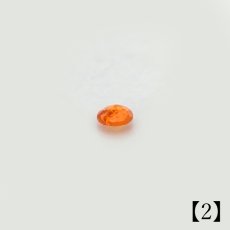 画像5: マンダリンガーネット ルース 0.15ct マダガスカル産 ラウンド【一点物】MandarinGarnet ガーネット 1月誕生石 コレクション 標本 オレンジ 鉱物 結晶 宝石 天然石 パワーストーン カラーストーン  (5)