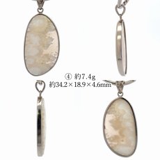 画像5: ェザーアゲート ペンダントトップ SV925 インドネシア産 【一点もの】 Agate フクリン 覆輪 瑪瑙 メノウ アゲート シルバー 天使の羽 お守り 浄化 ヒーリング 天然石 パワーストーン  (5)