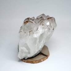 画像3:  カコクセナイト ファントム クラスター 原石 ブラジル産 【 一点もの 】 Quartz カコクセナイトインクォーツ 水晶 クリスタル クォーツ ポイント 結晶 浄化 内包物 鉱物 お守り 天然石 パワーストーン  (3)