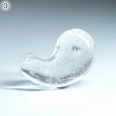 画像11: ガネーシュヒマール水晶 勾玉 25mm ヒマラヤ産 【 一点物 】 Ganesh Himal 4月誕生石 ガネーシャ 天然 透明 水晶 クォーツ 希少 お守り 浄化 天然石 パワーストーン (11)
