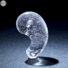 画像12: ガネーシュヒマール水晶 勾玉 25mm ヒマラヤ産 【 一点物 】 Ganesh Himal 4月誕生石 ガネーシャ 天然 透明 水晶 クォーツ 希少 お守り 浄化 天然石 パワーストーン (12)