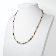 画像4: マルチトルマリン ネックレス ブラジル産【一点もの】Tourmaline トルマリン ドロップカット マグネット 10月誕生石 シルバー 鉱物 天然石 パワーストーン カラーストーン (4)