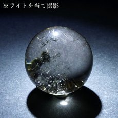 画像3: ガネーシュヒマール水晶 丸玉 21mm ネパール産 【一点もの】Ganesh Himal ガネーシャ 透明 水晶 希少 クォーツ スフィア ヒマラヤ水晶 インド 4月誕生石 内包物 浄化 癒し 瞑想 お守り 厄除け 魔除け 天然石 パワーストーン (3)