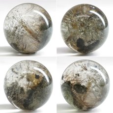 画像2: ガネーシュヒマール水晶 丸玉 21mm ネパール産 【一点もの】Ganesh Himal ガネーシャ 透明 水晶 希少 クォーツ スフィア ヒマラヤ水晶 インド 4月誕生石 内包物 浄化 癒し 瞑想 お守り 厄除け 魔除け 天然石 パワーストーン (2)