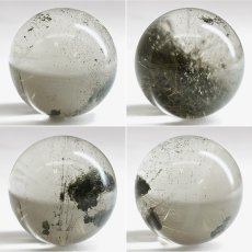 画像2: ガネーシュヒマール水晶 丸玉 21mm ネパール産 【一点もの】Ganesh Himal ガネーシャ 透明 水晶 希少 クォーツ スフィア ヒマラヤ水晶 インド 4月誕生石 内包物 浄化 癒し 瞑想 お守り 厄除け 魔除け 天然石 パワーストーン (2)
