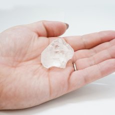 画像4: ダイヤモンドクォーツ 原石 26.4g パキスタン産【一点もの】Diamond Quartz クリスタル クォーツ ダブルターミネーティッド 両剣 クラック 結晶 お守り 浄化 4月誕生石 ヒーリング 天然石 パワーストーン カラーストーン (4)