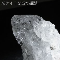 画像3: ダイヤモンドクォーツ 原石 53.1g パキスタン産【一点もの】Diamond Quartz クリスタル クォーツ ダブルターミネーティッド 両剣 クラック 結晶 お守り 浄化 4月誕生石 ヒーリング 天然石 パワーストーン カラーストーン (3)