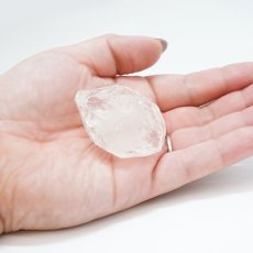 画像4: ダイヤモンドクォーツ 原石 38.7g パキスタン産【一点もの】Diamond Quartz クリスタル クォーツ ダブルターミネーティッド 両剣 クラック 結晶 お守り 浄化 4月誕生石 ヒーリング 天然石 パワーストーン カラーストーン (4)