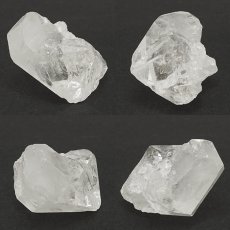 画像2: ダイヤモンドクォーツ 原石 26.4g パキスタン産【一点もの】Diamond Quartz クリスタル クォーツ ダブルターミネーティッド 両剣 クラック 結晶 お守り 浄化 4月誕生石 ヒーリング 天然石 パワーストーン カラーストーン (2)