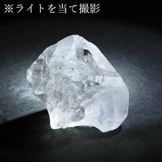 画像3: ダイヤモンドクォーツ 原石 26.4g パキスタン産【一点もの】Diamond Quartz クリスタル クォーツ ダブルターミネーティッド 両剣 クラック 結晶 お守り 浄化 4月誕生石 ヒーリング 天然石 パワーストーン カラーストーン (3)
