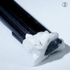 画像6: トルマリン 水晶 共生鉱 原石 ブラジル産 【一点もの】 Tourmaline ブラックトルマリン 10月誕生石 標本 鉱物 結晶 浄化 お守り 天然石 パワーストーン カラーストーン (6)