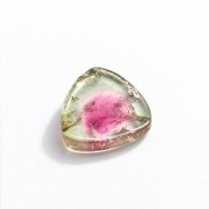 画像2: ウォータートルマリン ルース ブラジル産 【一点もの】 Tourmaline トルマリン バイカラー ピンク グリーン カボション 10月誕生石 裸石 宝石 鉱物 天然石 パワーストーン カラーストーン (2)