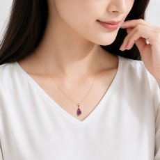 画像4: ピンクトルマリン 原石 ペンダントトップ ブラジル産 ステンレス Pink Tourmaline トルマリン 10月誕生石 日本製 自社製 ゴールド ランダム お守り 天然石 鉱物 パワーストーン カラーストーン (4)