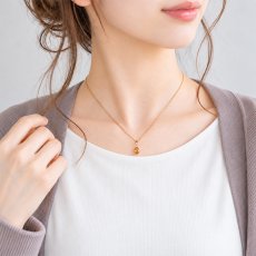 画像4: インペリアルトパーズ K18 ペンダントトップ 0.30ct ブラジル産 18金【一点物】Inperial Topaz トパーズ 11月誕生石 オーバルカット ジュエリー 小ぶり 小粒  天然石 カラーストーン パワーストーン ロイヤルジュエリー Royal Jewelry (4)