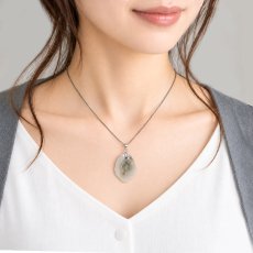 画像10: メノウ ペンダントトップ ブラジル産【一点物】ステンレス製 Agate アゲート 瑪瑙 縞模様 天然模様 Aカン ネックレストップ 天然石 パワーストーン  カラーストーン (10)