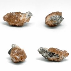 画像2: ヘソナイト 原石 カナダ ジェフリー鉱山産 【 一点もの 】 Hessonite Garnet ガーネット 標本 鉱物 結晶 希少 お守り 浄化 天然石 パワーストーン カラーストーン (2)