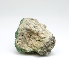 画像3: クロムグロッシュラーガーネット ダイオプサイド 原石 カナダ ケベック州 オーフォードニッケル鉱山産 共生鉱物 【 一点もの 】 Grossular Garnet ガーネット 標本 鉱物 結晶 希少 お守り 浄化 天然石 パワーストーン カラーストーン (3)